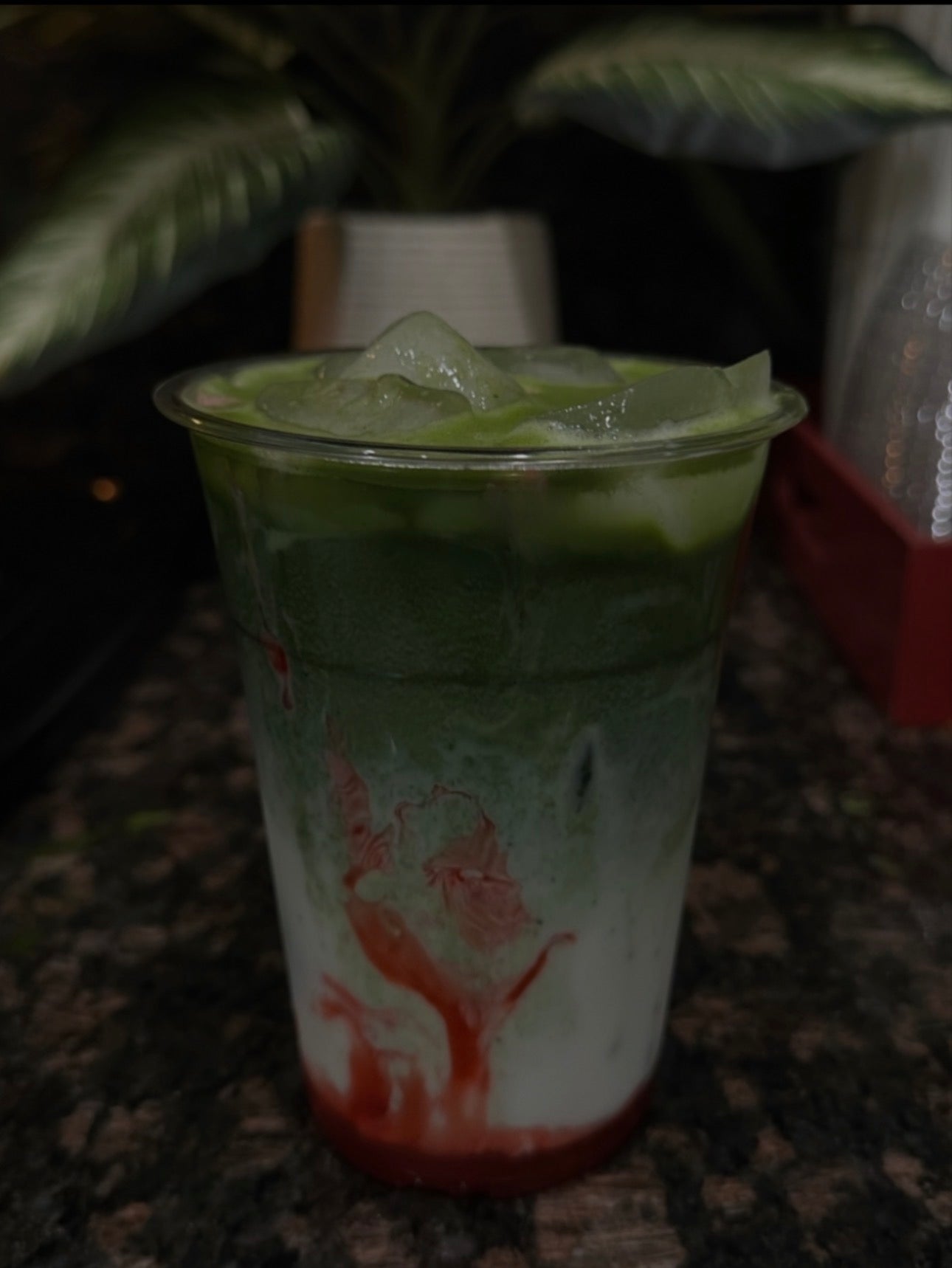 Strawberry Matcha ￼