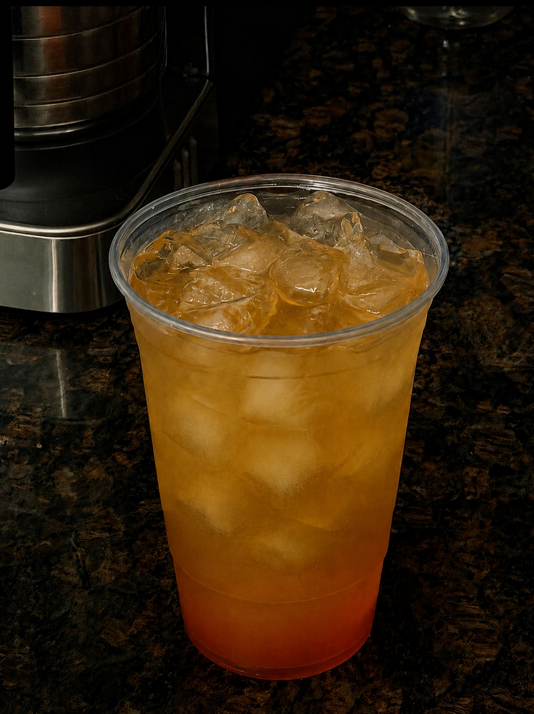 Peach green tea ￼